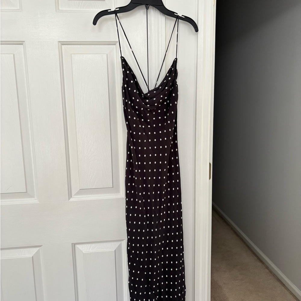 Camille Rowe x RVCA midi dress